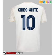 Moške Nogometnih dresov Nottingham Forest Morgan Gibbs-White #10 Gostujoči 2025-26 Kratki rokavi